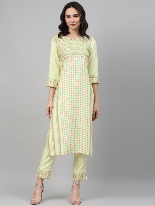 digital printed straight kurta - 17743953 - Very Small Image - 1
