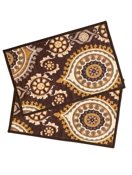 athom trendz premium anti slip printed doormat 37x57 cm pack of 2 - 17744211 - Very Small Image - 1
