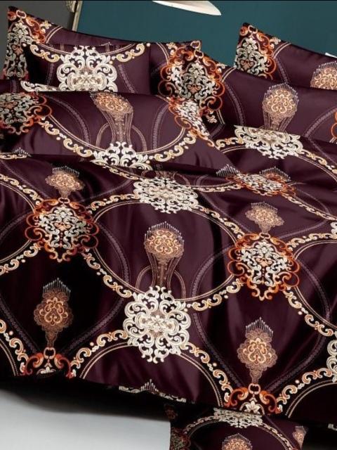 king size glass cotton bedsheet with - 17744405 - Very Small Image - 1