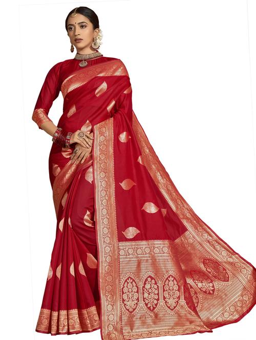 jacquard woven saree - 17745436 - Very Small Image - 1
