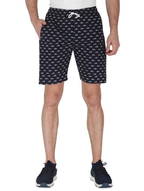 blue printed shorts - 17746256 - Very Small Image - 1