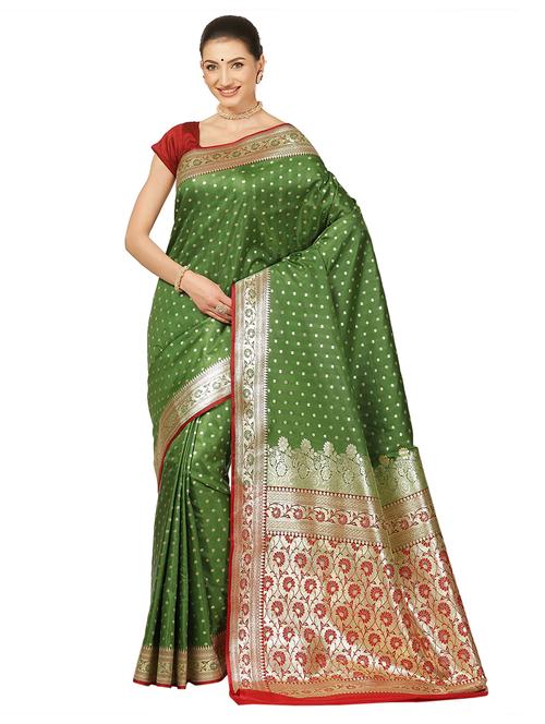 zari work banarasi saree - 17748365 - Very Small Image - 1