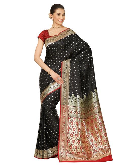 zari work banarasi saree - 17748373 - Very Small Image - 1