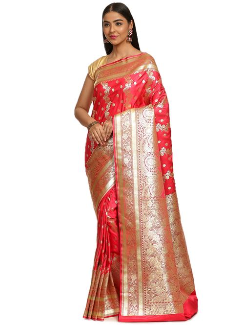 zari work banarasi saree - 17748408 - Very Small Image - 1