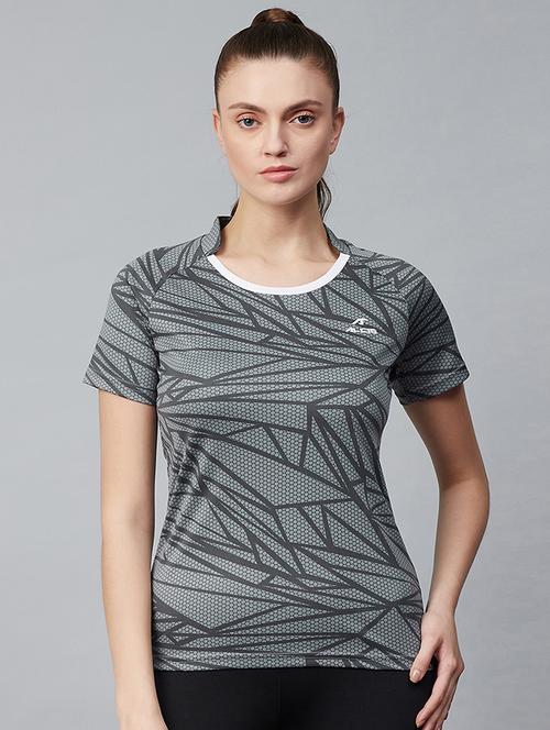 round neck printed tee - 17749901 - Very Small Image - 1