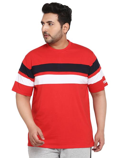 red striped sports t-shirt - 17750547 - Very Small Image - 1
