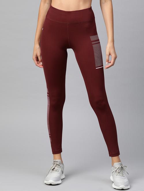 high rise color block leggings - 17750630 - Very Small Image - 1