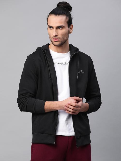 black solid sweatshirt - 17750880 - Very Small Image - 1