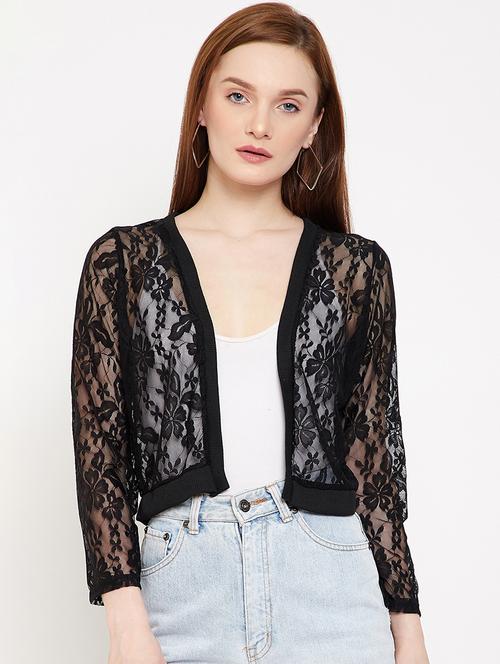 solid lace shrug - 17750902 - Very Small Image - 1