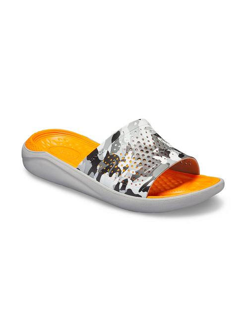orange slip on flip flops - 17751676 - Very Small Image - 1