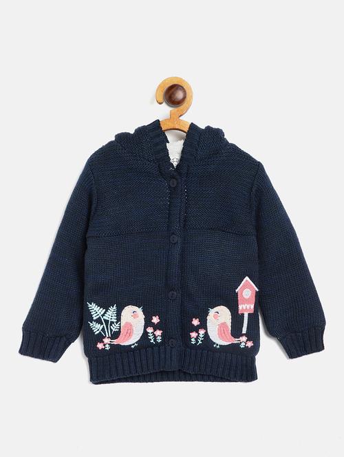 navy blue wool sweater - 17752129 - Very Small Image - 1