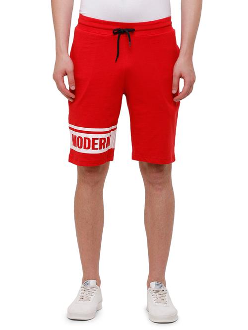 red printed short - 17753038 - Very Small Image - 1