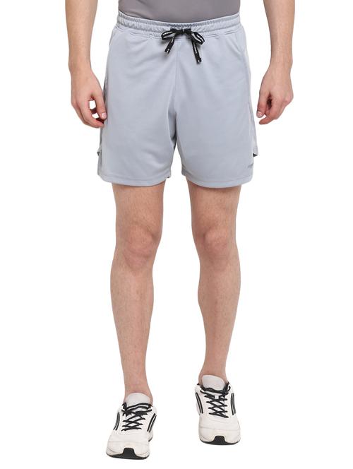grey solid short - 17753328 - Very Small Image - 1