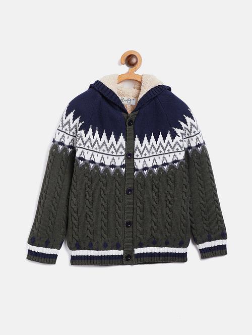 green wool sweater - 17754768 - Very Small Image - 1