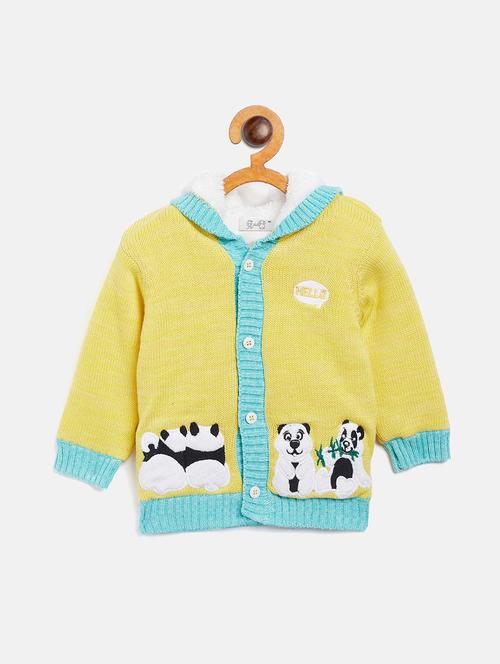 yellow wool sweater - 17754780 - Very Small Image - 1