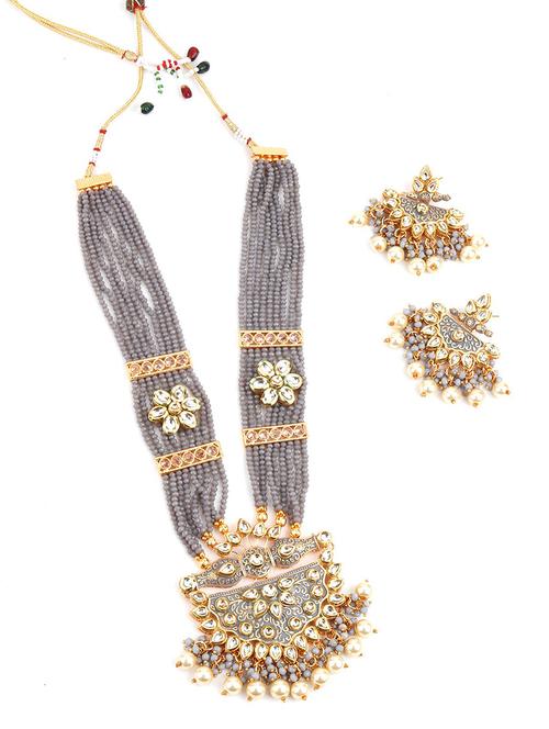 grey metal jewellery - 17755577 - Very Small Image - 1