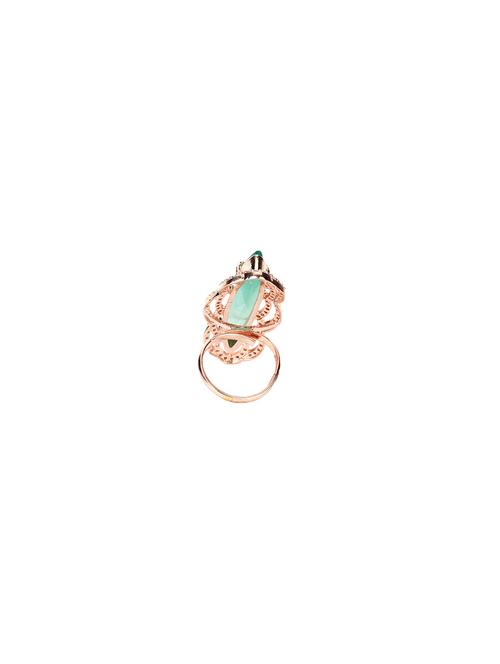 gold metal finger ring - 17756092 - Very Small Image - 1