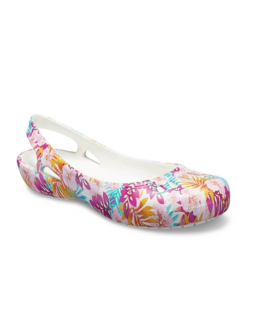 white pu slip on ballerina - 17758435 - Very Small Image - 1