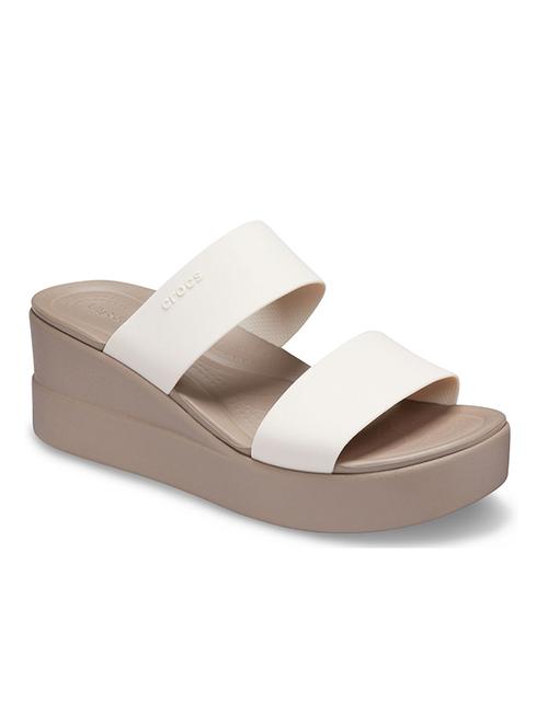crocs brooklyn white wedge - 17758451 - Very Small Image - 1