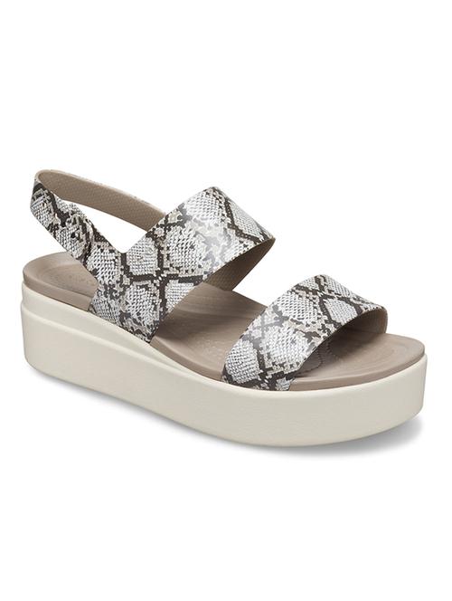 crocs brooklyn white wedge - 17758462 - Very Small Image - 1