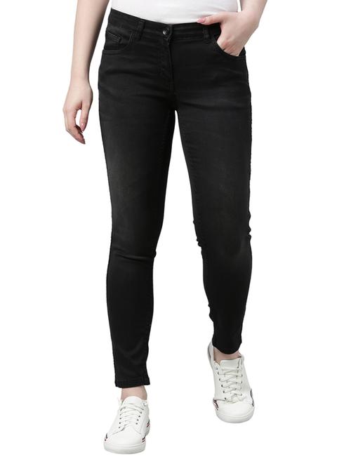 mid rise stone washed denim jean - 17758810 - Very Small Image - 1