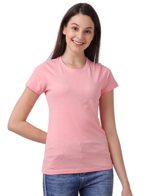 round neck solid tee - 17759094 - Very Small Image - 1