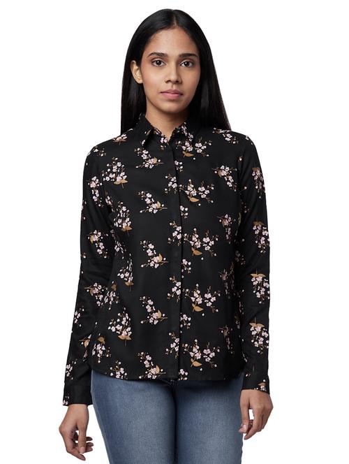long sleeved floral shirt - 17759161 - Very Small Image - 1
