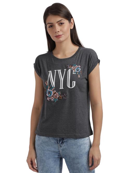 round neck graphic tee - 17759169 - Very Small Image - 1