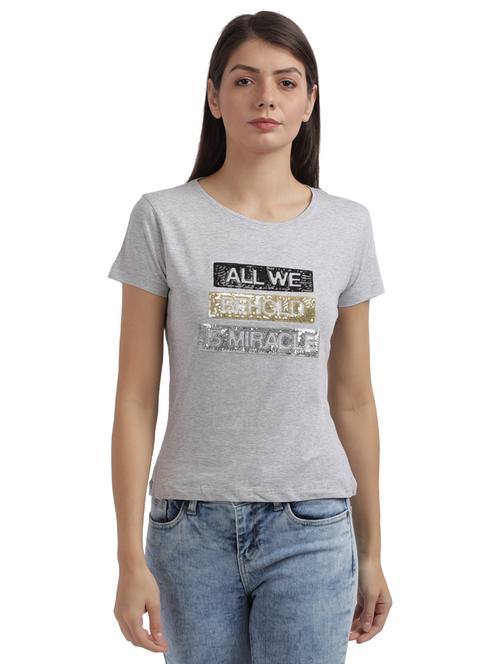 round neck graphic tee - 17759201 - Very Small Image - 1