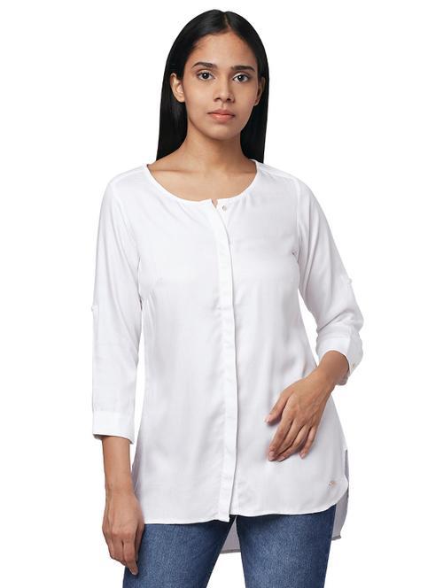 concealed placket solid top - 17759458 - Very Small Image - 1