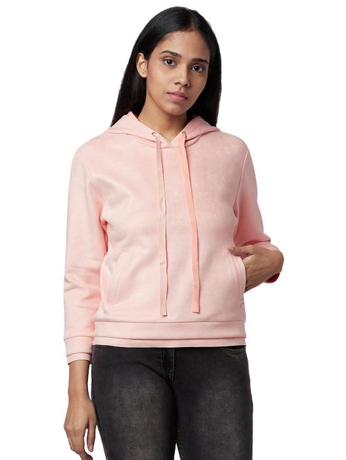 hooded neck solid jacket - 17759593 - Very Small Image - 1