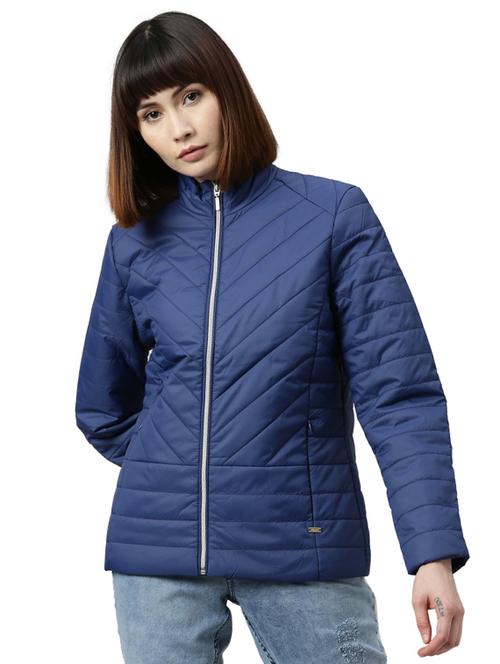 mandarin neck quilted jacket - 17759607 - Very Small Image - 1