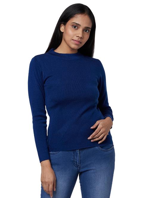 crew neck solid pullover - 17759652 - Very Small Image - 1