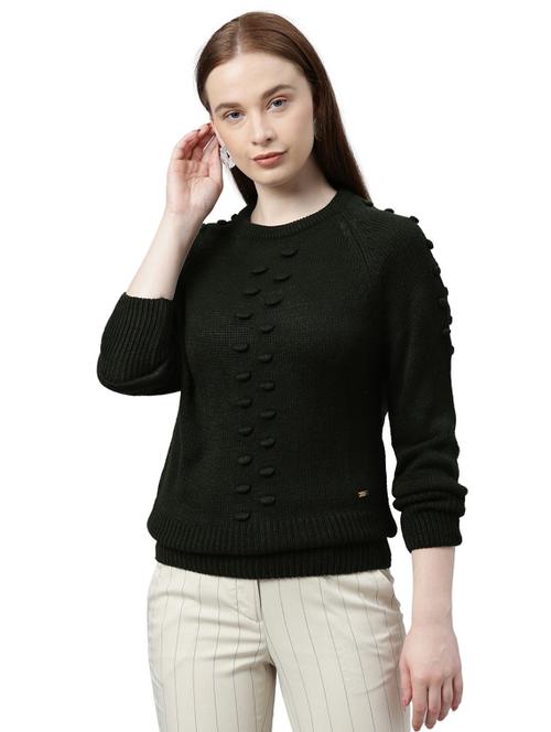 raglan sleeved textured pullover - 17759680 - Very Small Image - 1
