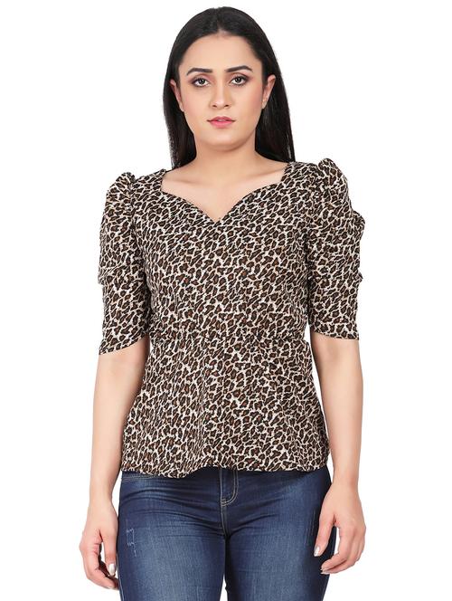 puff sleeved animal top - 17759848 - Very Small Image - 1