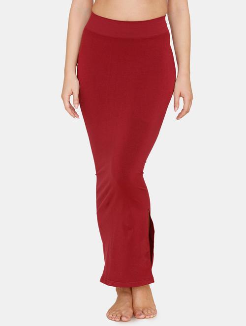 red solid saree shaper shapewear - 17760600 - Very Small Image - 1