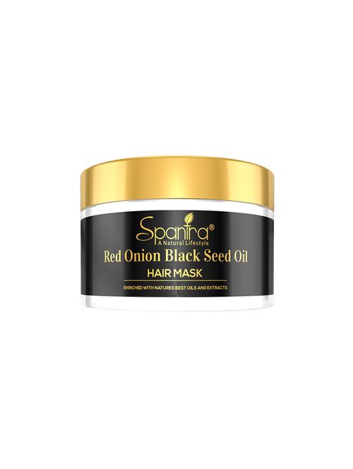 spantra red onion black seed oil hair mask, 250gm - 17760743 - Very Small Image - 1