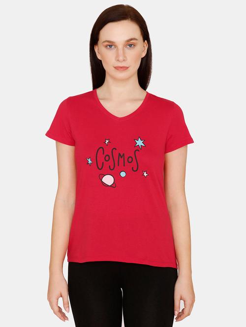 v-neck graphic tee - 17761577 - Very Small Image - 1