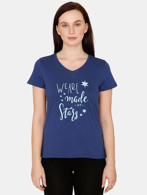 v-neck graphic tee - 17761578 - Very Small Image - 1