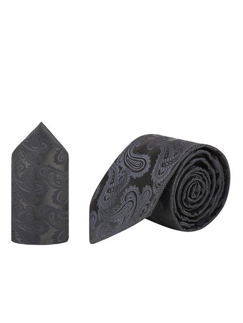 black woven micro fibre gift combo - 17762370 - Very Small Image - 1