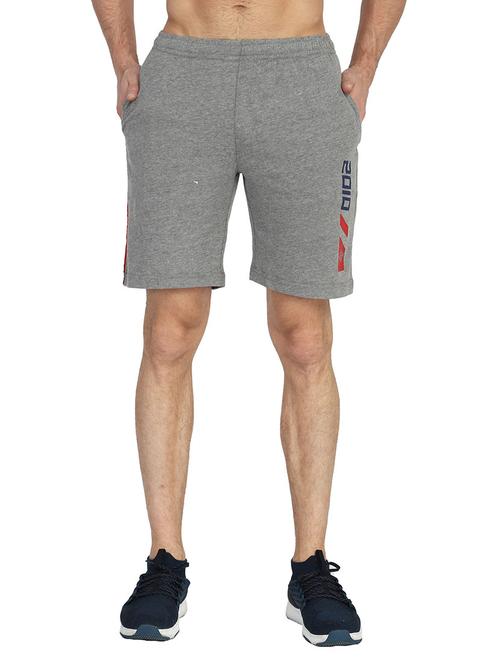 grey printed shorts - 17763110 - Very Small Image - 1