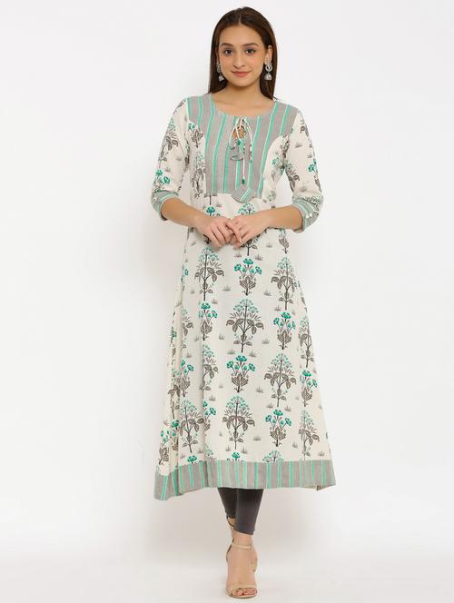 women's a-line kurta - 17763877 - Very Small Image - 1