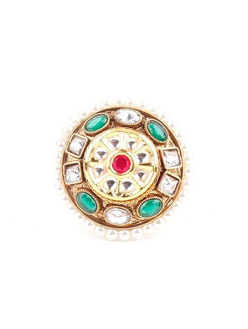 multi colored metal finger ring - 17764058 - Very Small Image - 1