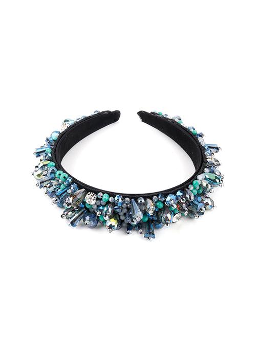 odette trendy blue multicolor hair band - 17764067 - Very Small Image - 1