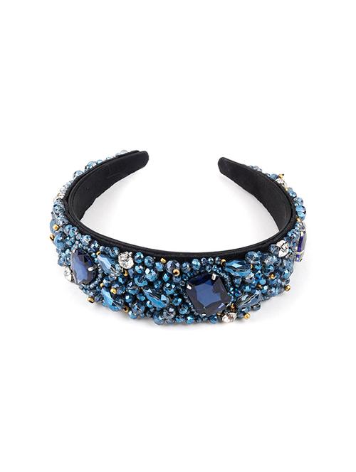 odette ocean blue embellished beauty hair band - 17764087 - Very Small Image - 1