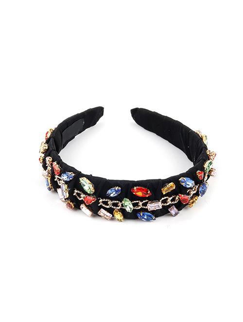 odette candid multicolor embellished hair band - 17764090 - Very Small Image - 1