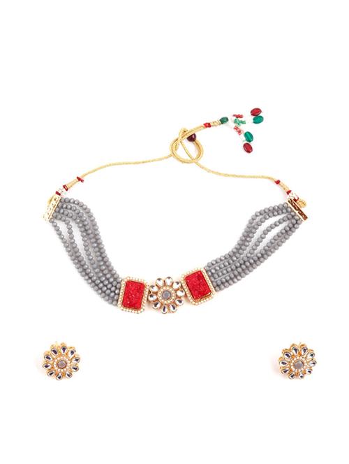 multi colored faux silk jewellery - 17764167 - Very Small Image - 1