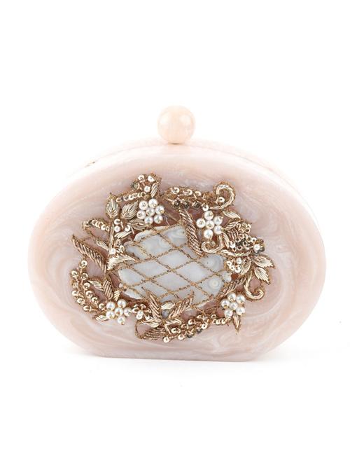 pink velvet regular clutch - 17764295 - Very Small Image - 1
