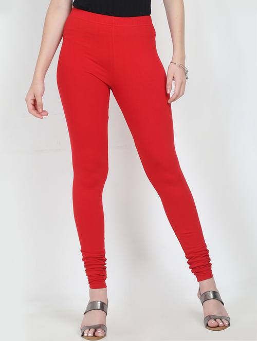 high rise solid leggings - 17765179 - Very Small Image - 1