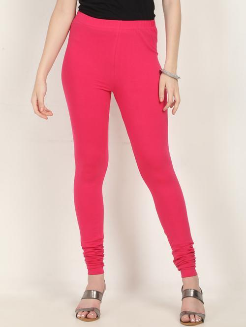 high rise solid leggings - 17765181 - Very Small Image - 1